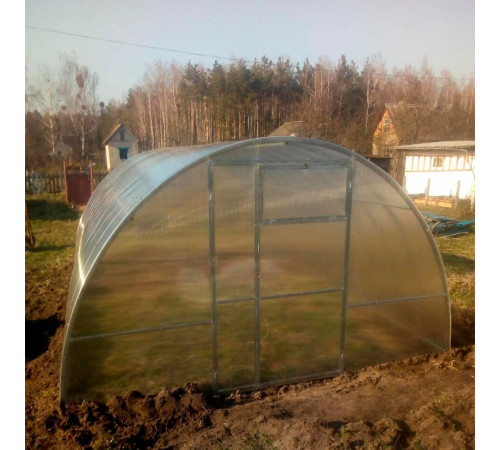 Теплица Широкая 40Ц-1-10 м 4 ширина