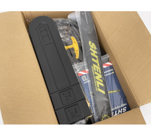 Бензопила Shtenli Black series 550 (5.5 кВт) + 7 Бонусов + Шина и цепь + шуроповёрт
