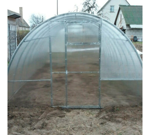 Теплица Широкая 40Ц-1-10 м 3.5 ширина